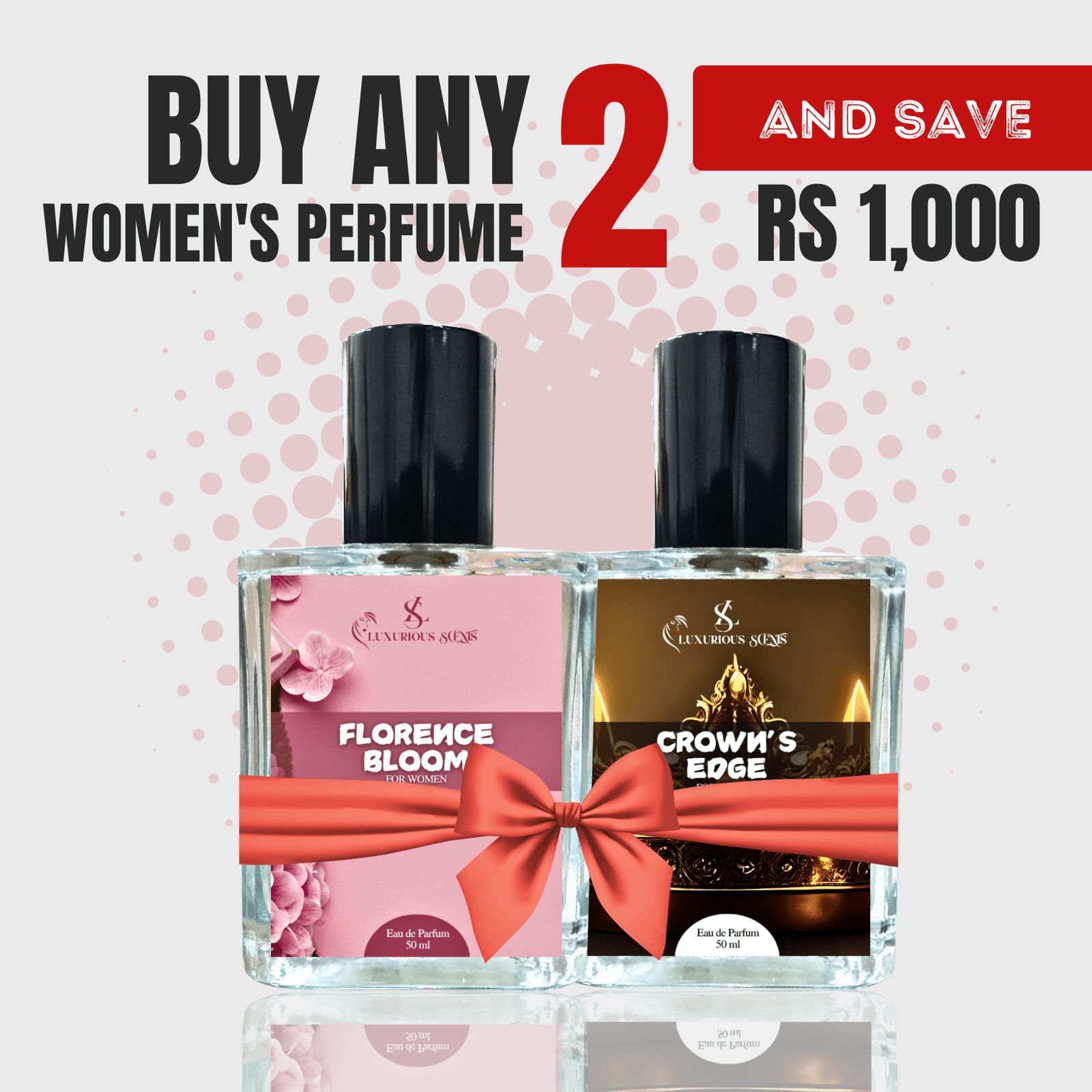 Buy 2 women’s perfumes bundle Karachi