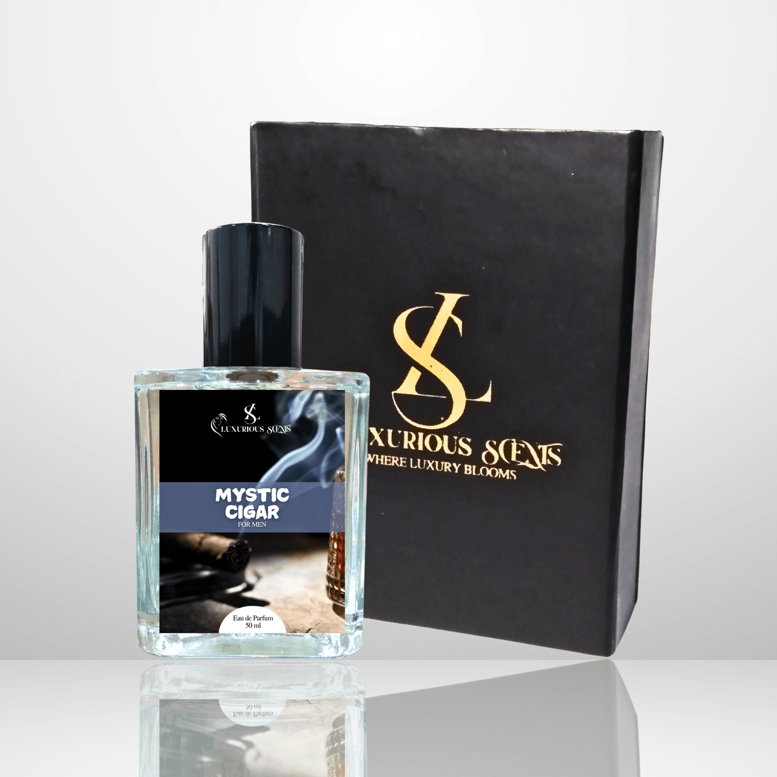 Mystic Cigar Perfume – Black Cigar Impression | Luxurious Scents - Image 2