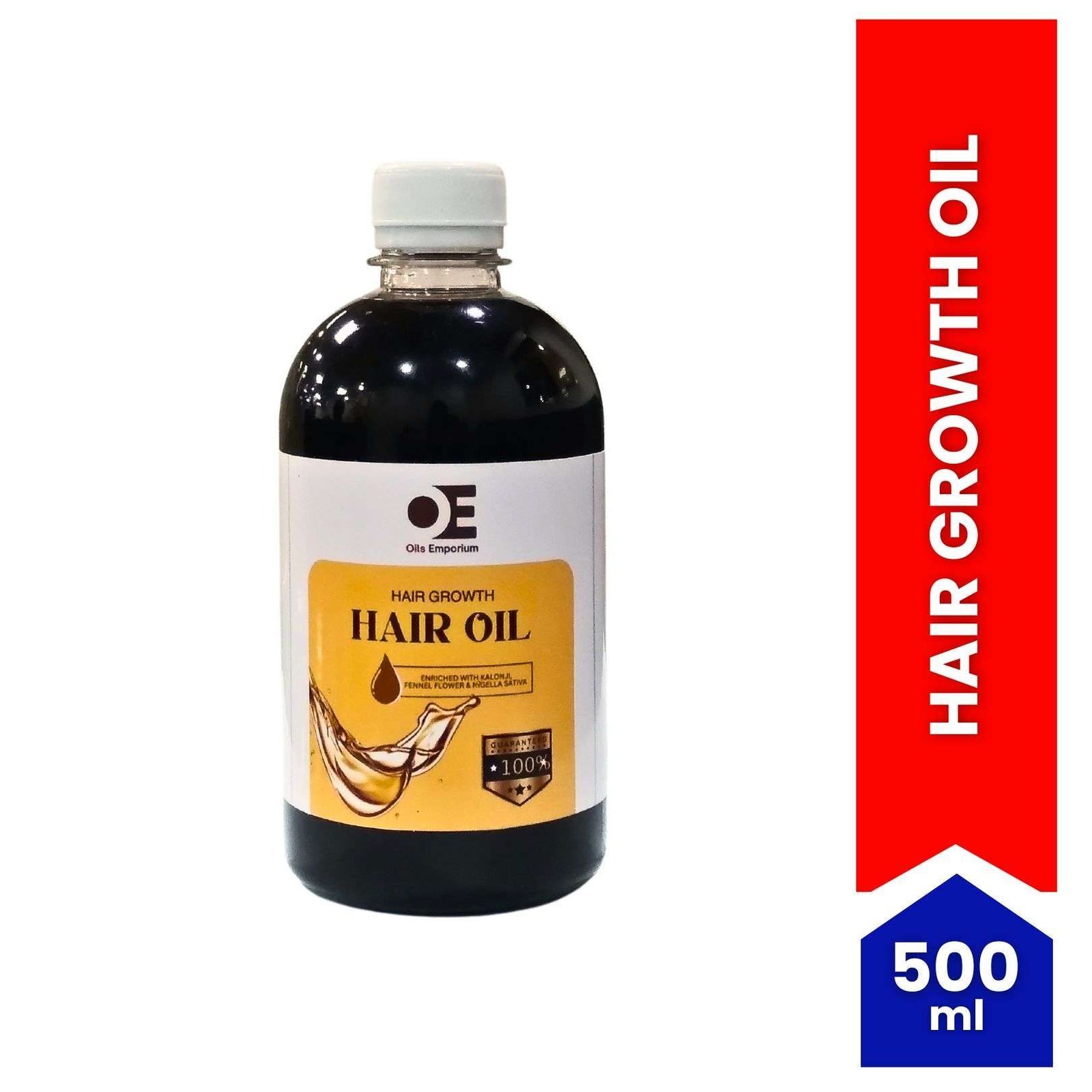 Hair Growth Oil (Oils Emporium) 500ml β Spiice Bazaar