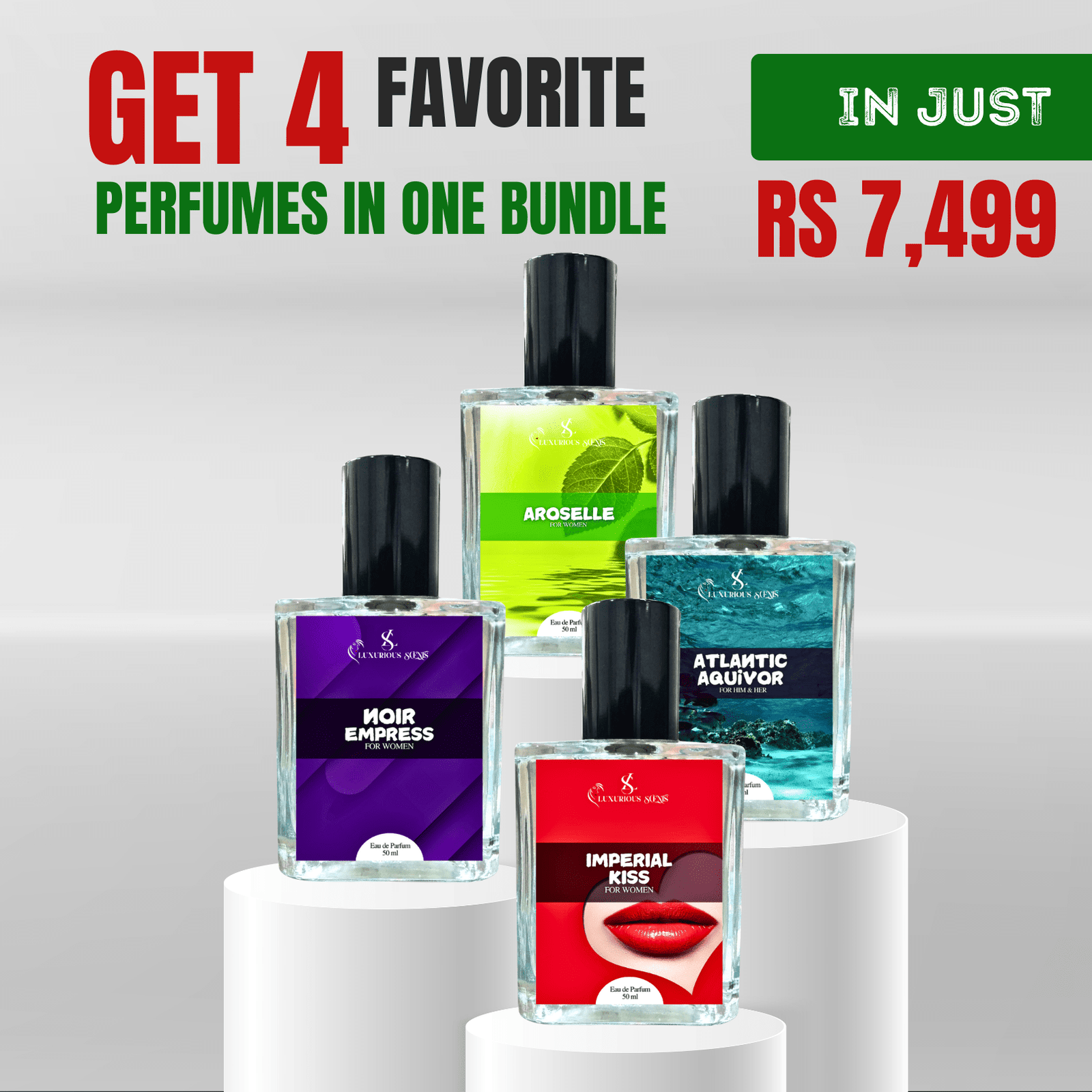 4X Perfume Bundle